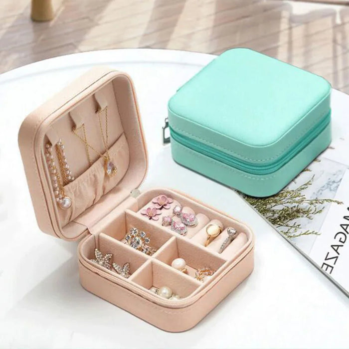 GlowKeep Travel Jewelry Organizer - front view