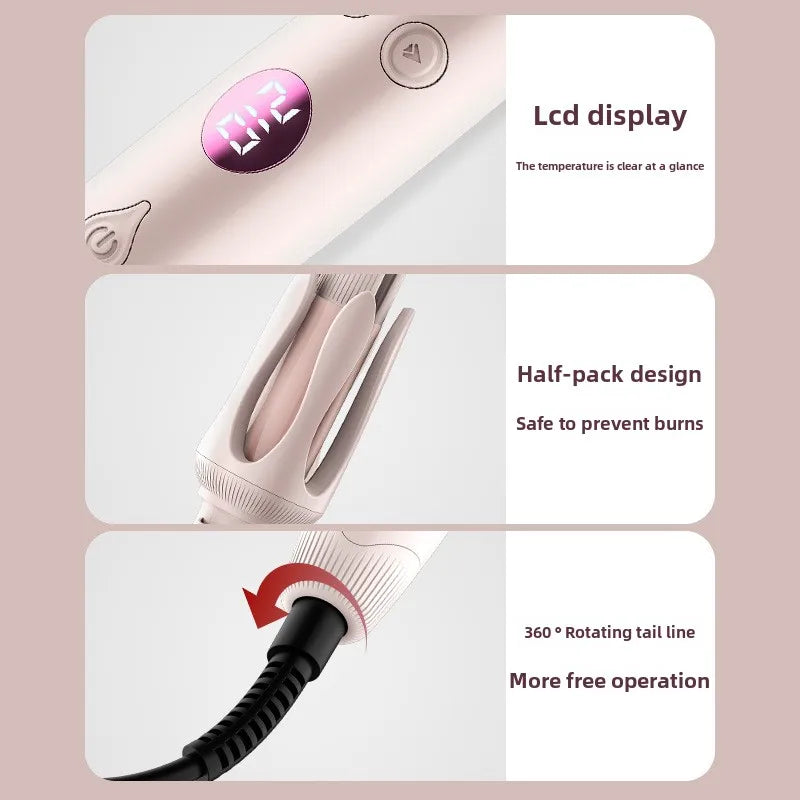GlowCurl™ Ceramic Auto Curling Wand